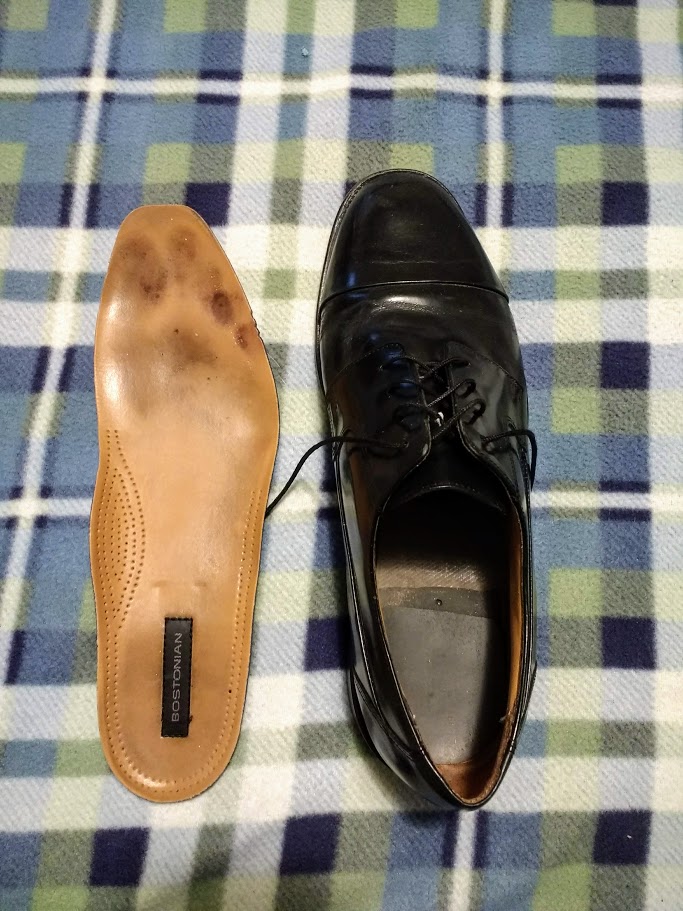 dress shoes with running soles