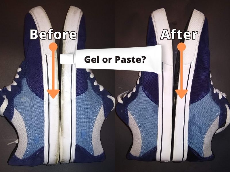Use toothpaste to clean your shoes