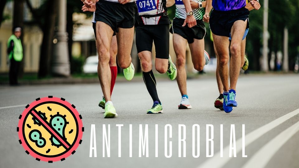 Running Sock are Antimicrobial