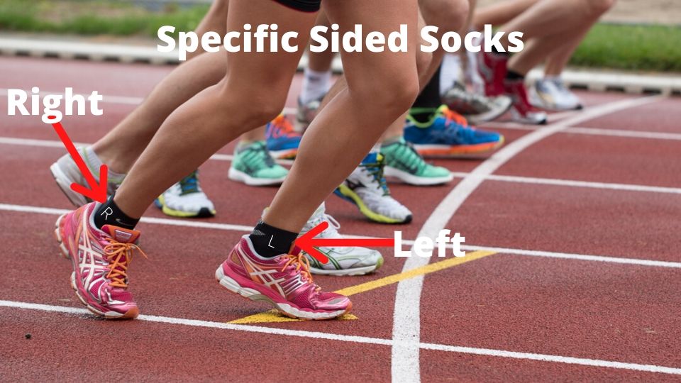 Running Socks are Left and Right Specific (1)