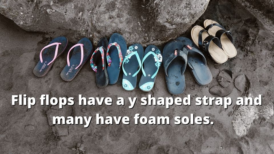 flip flops have y strap