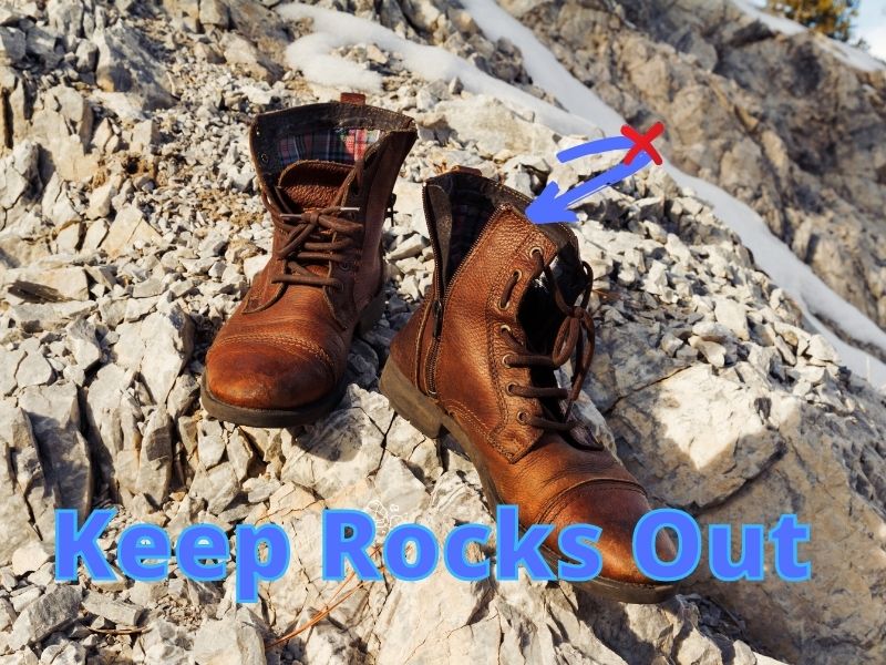Keep Rocks Out of Your Shoes