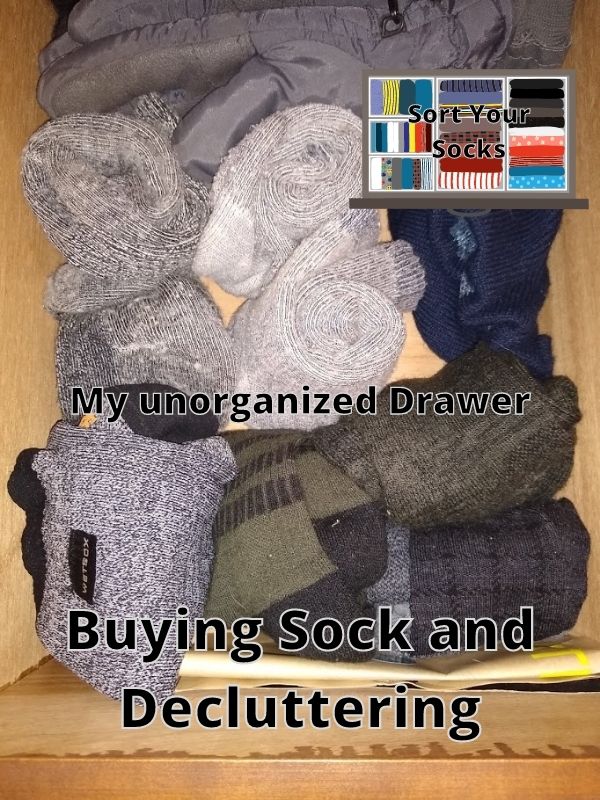 Buying Sock and Decluttering