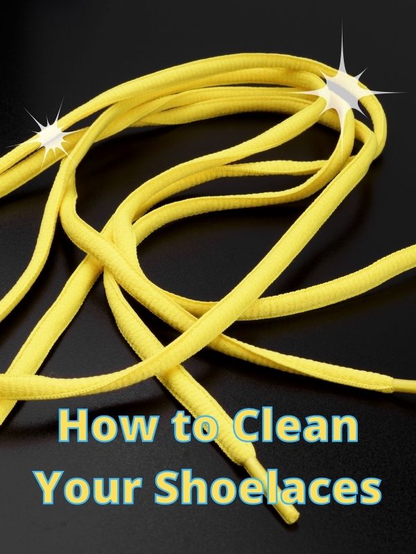 cleaning shoe laces
