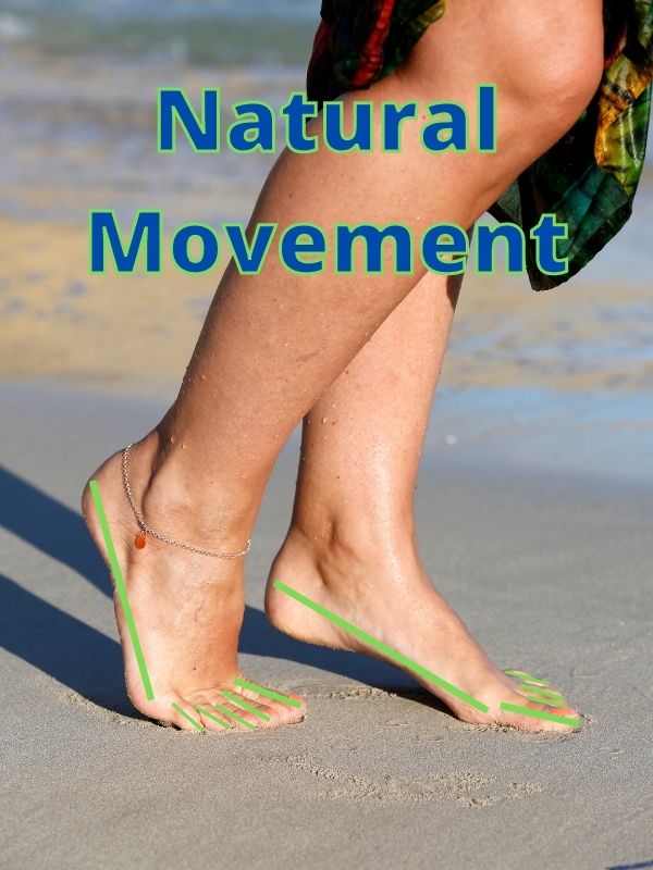Natural foot Movement