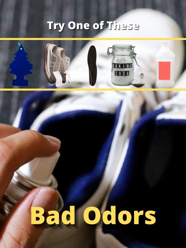 Bad shoe odors