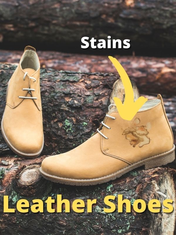 Leather Shoes stains