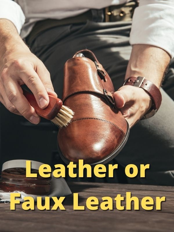 Leather or Faux Leather