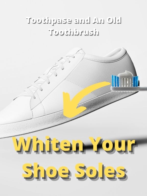 Whiten Your Shoe Soles