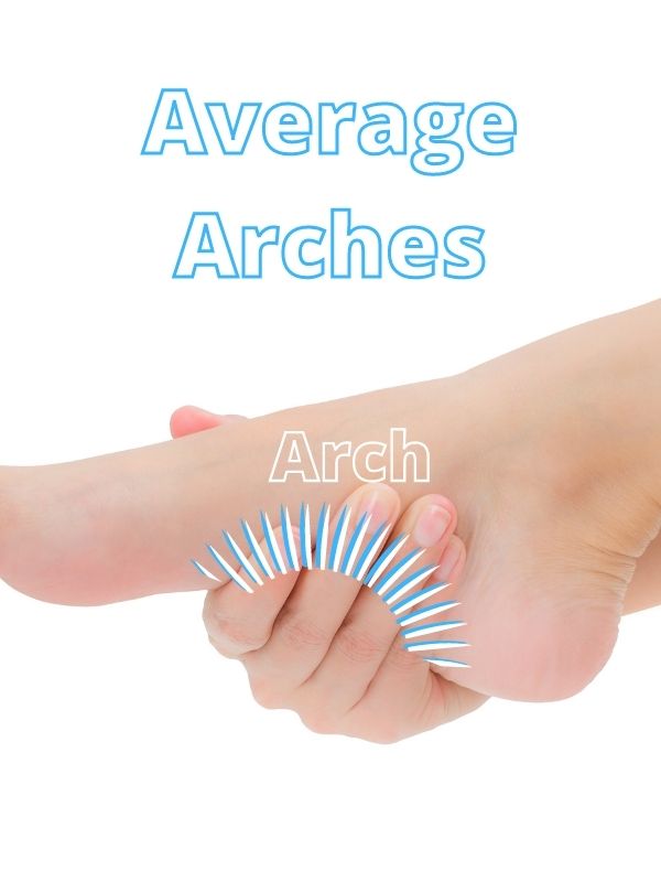 average arch foot
