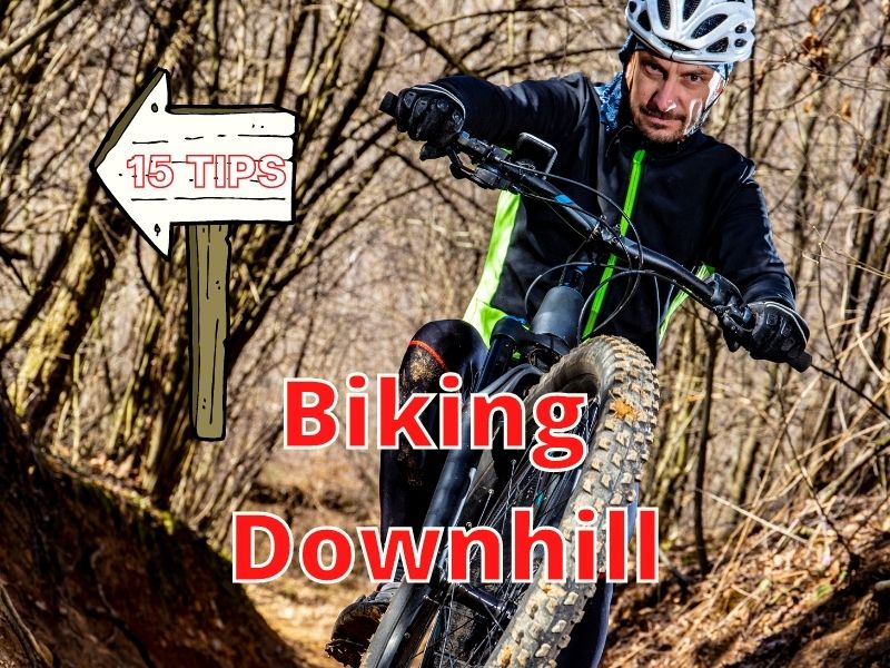 biking downhill
