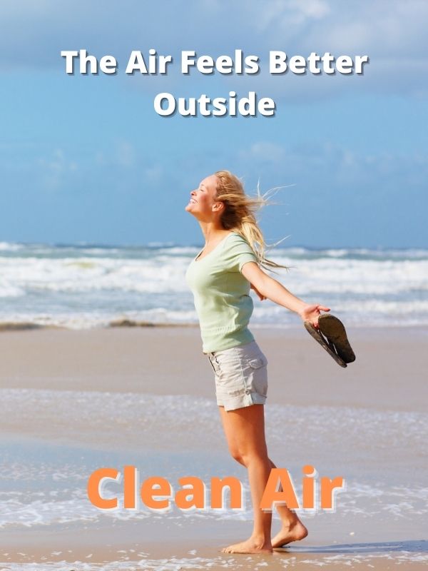 clean air outdoors
