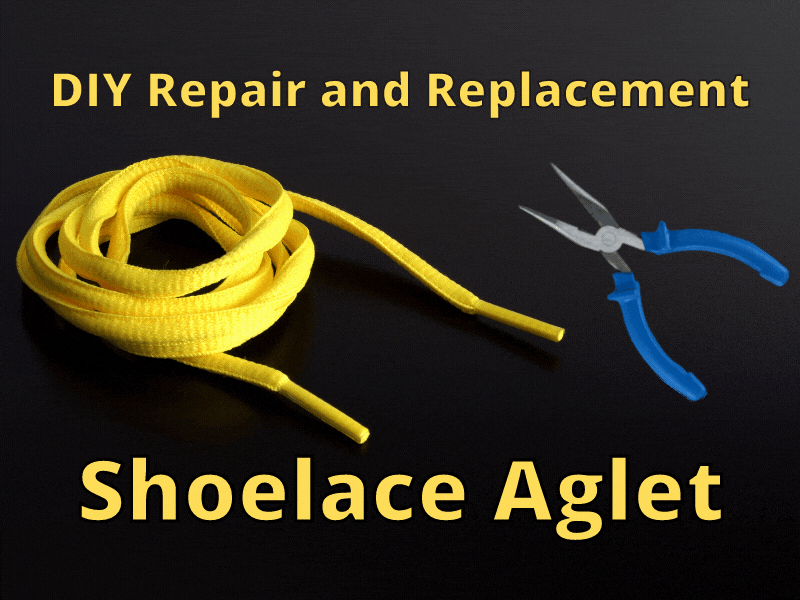 Shoelace Aglet Repair and Replacement