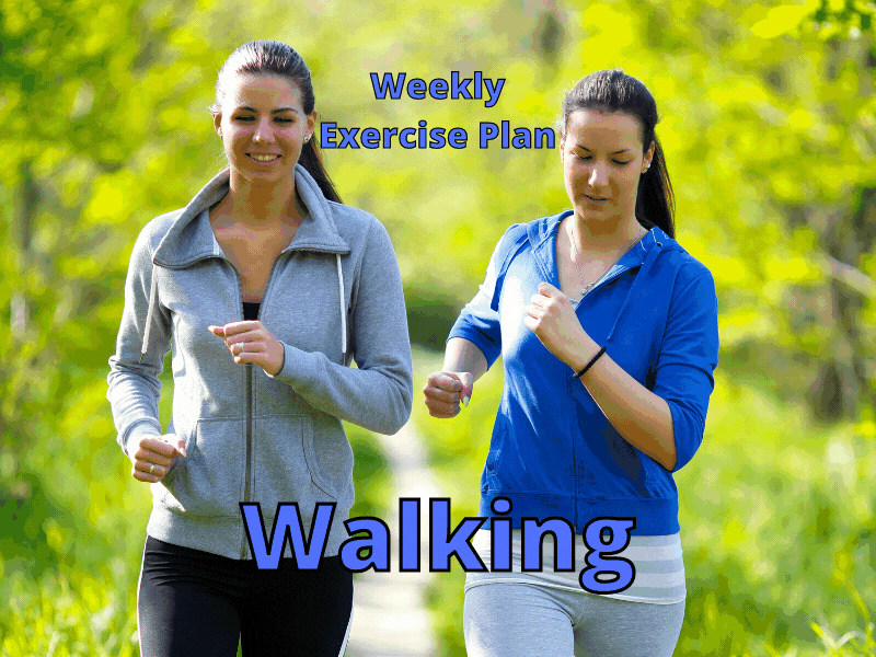 Walking Weekly Exercise Plan