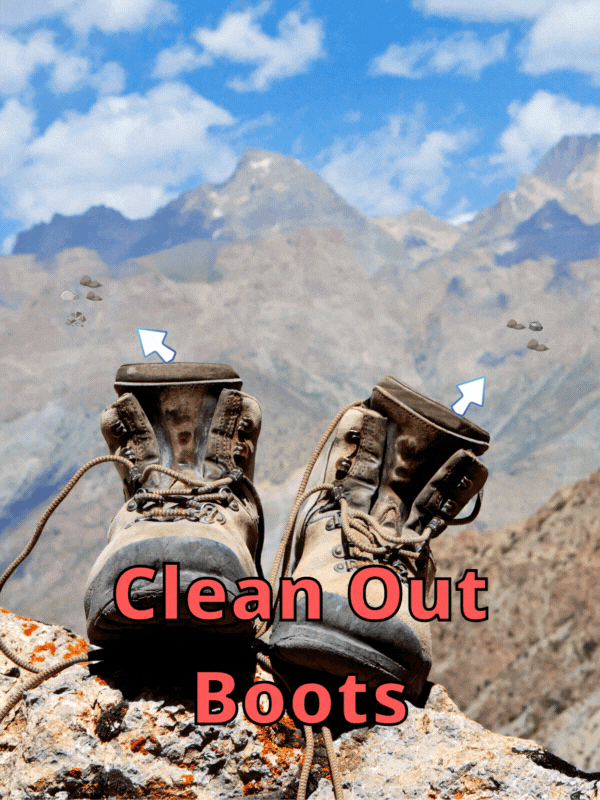 Clean Out Boots