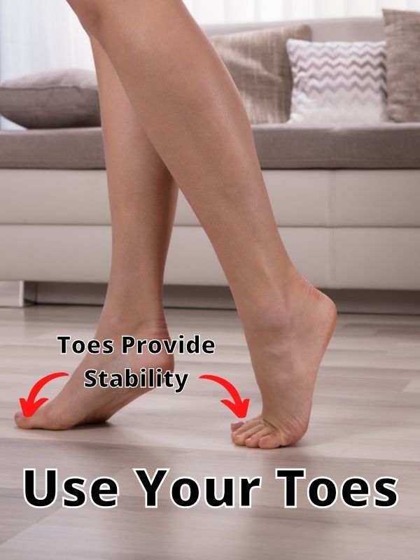 Use Your Toes stability