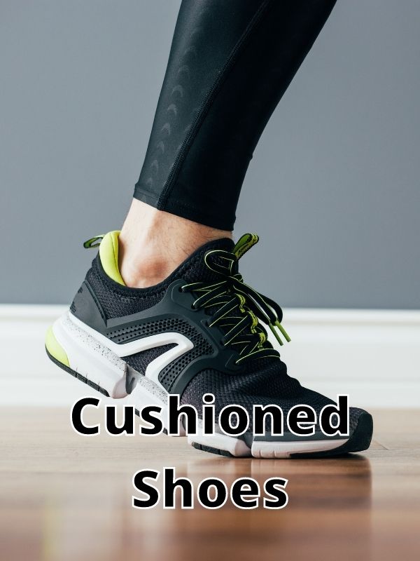 cushioned shoe running