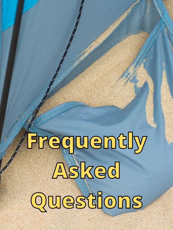Frequently Asked Questions Beach Tents