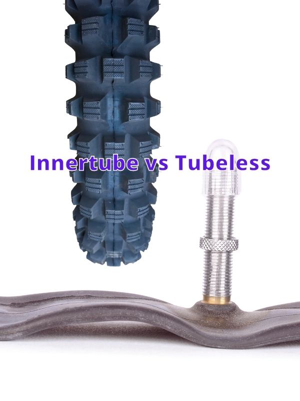 Innertube vs Tubeless tire