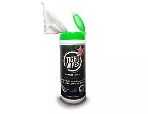Tight Wipes (40 Wipes Sneaker and Shoe Cleaner Wipes for All Shoe Types