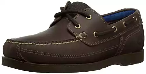 Timberland Men's Piper Cove Fg Boat Shoe, Chocolate Chamois, 12 M US