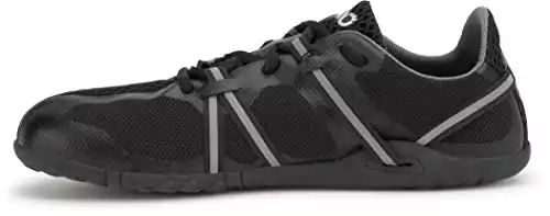 Xero Shoes Men's Speed Force Minimalist Running Shoe - Lightweight Comfort, Black, 11.5