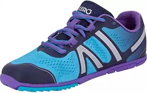 Xero Shoes Women's HFS Running Shoes - Zero Drop, Lightweight & Barefoot Feel, Atoll Blue, 8