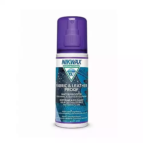 Nikwax Fabric and Leather Proof Waterproofing (Spray-On) 14.61 x 4.45 x 4.45 cm; 113.4 g