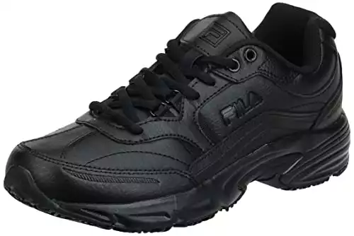 Fila Men's Memory Workshift-m Shoes, Black/Black/Black, 10 M US