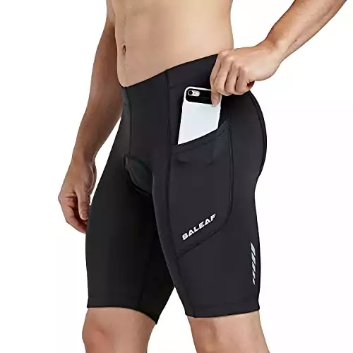 BALEAF Men's Padded Bike Shorts