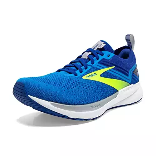 Brooks Ricochet 3 Men's Neutral Running Shoe - Blue/Nightlife/Alloy - 8