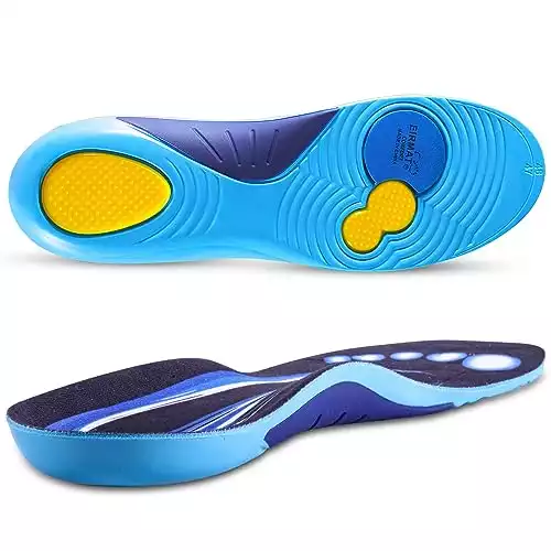 Plantar Fasciitis Relief Insoles High Arch Support Shoe Insoles