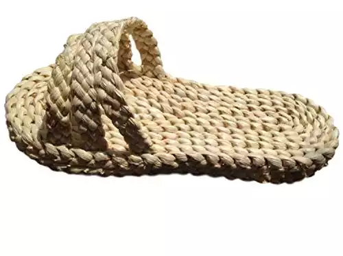 SSJ Casual Natural Straw Sandals