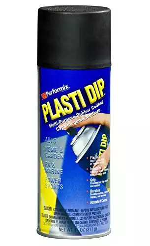 Plasti Dip Plasti Dip11203-6 Black Rubber Coating Spray - 11 oz.