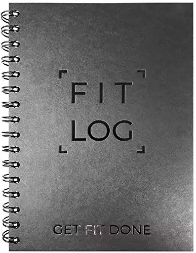 Undated Fitness Log Book & Workout Planner