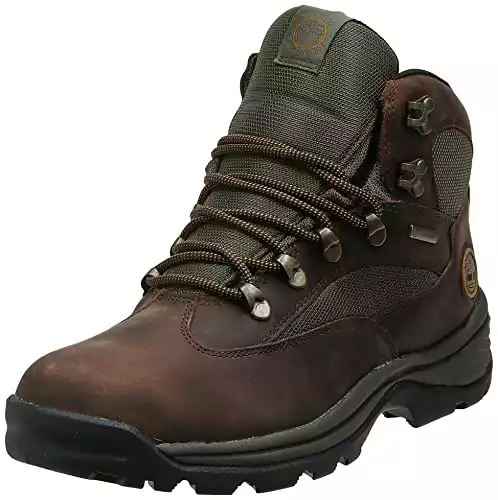 Timberland Men's Chocorua Trail Mid Waterproof Hiking Boot, Brown/Green, 12 D - Medium