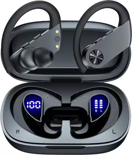 Earbuds 110H Playtime Bluetooth Headphones Wireless Earbuds